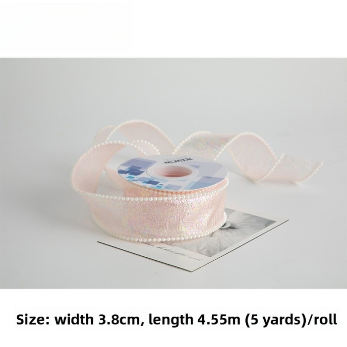 Fishtail Gauze Fresh Flowers Best-selling Gifts New Ribbon Bow Decoration Ribbon Clothing Accessories Curtains Ribbon Rolls