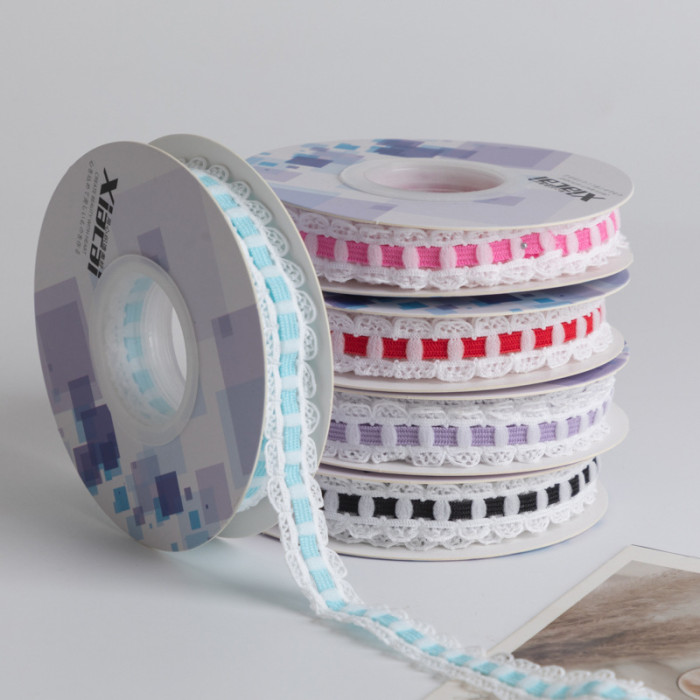 Hot Selling 1.7cm Colorful New Lace-trimmed Clothing Accessories Practical Diy Skirt Trims Gift Packaging Accessories