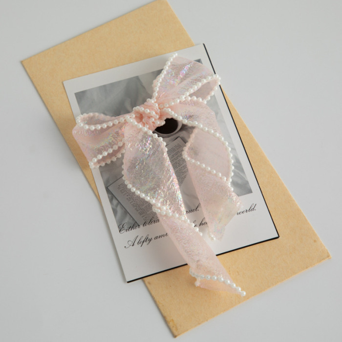 Fishtail Gauze Fresh Flowers Best-selling Gifts New Ribbon Bow Decoration Ribbon Clothing Accessories Curtains Ribbon Rolls