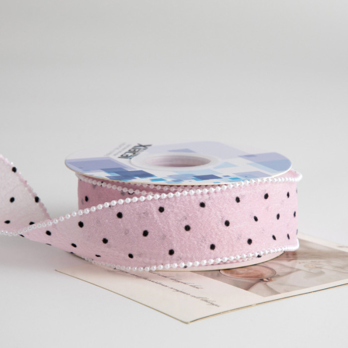 Polka Dot Practical Webbing Diy Bow Hair Accessory Grab Clip Accessory Accessory Clothing Shoe Flower Decorative Strap