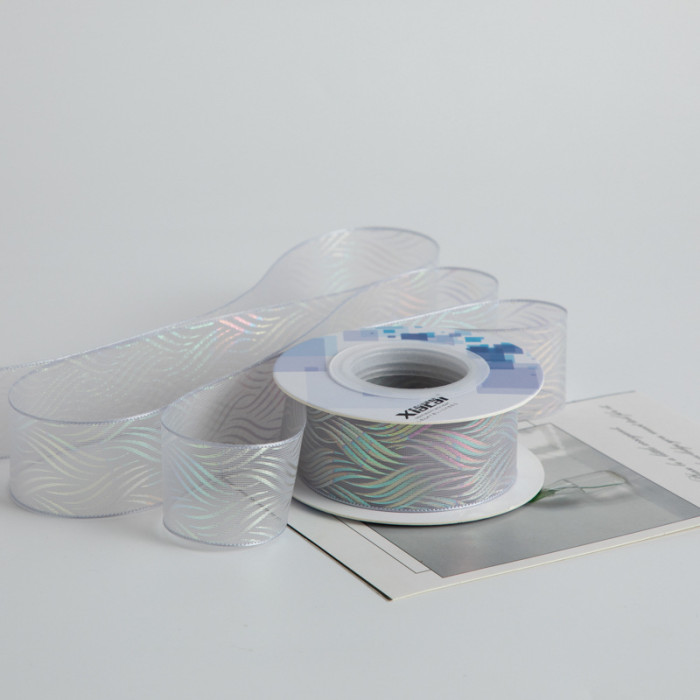 A New Packaging Material for Bundling Flowers Flower Ribbons Gift Packaging DIY Handicrafts and Baked Goods with Ribbon Straps