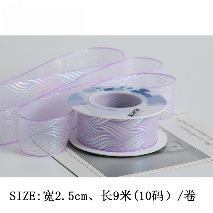 A New Packaging Material for Bundling Flowers Flower Ribbons Gift Packaging DIY Handicrafts and Baked Goods with Ribbon Straps