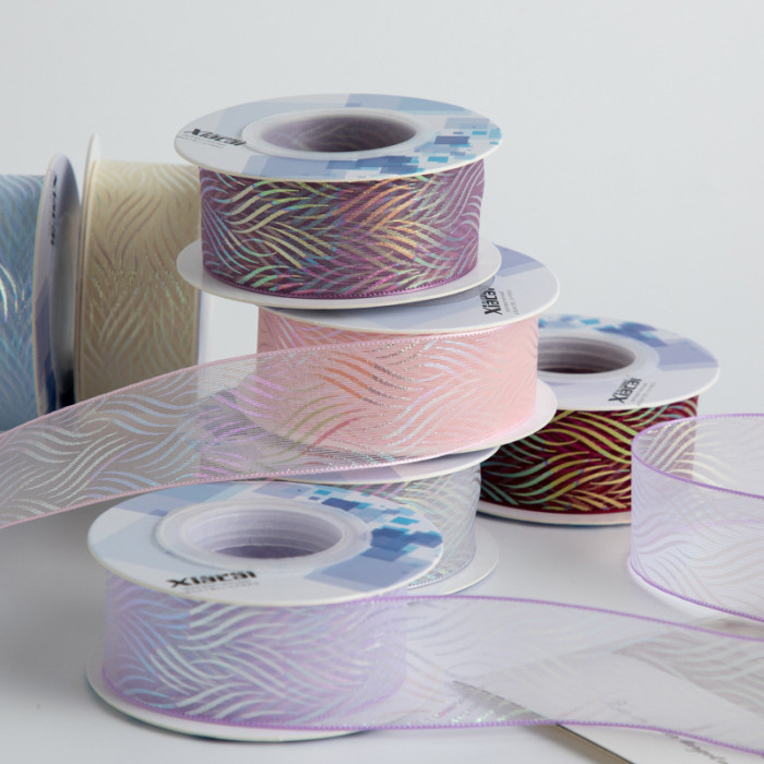 A New Packaging Material for Bundling Flowers Flower Ribbons Gift Packaging DIY Handicrafts and Baked Goods with Ribbon Straps