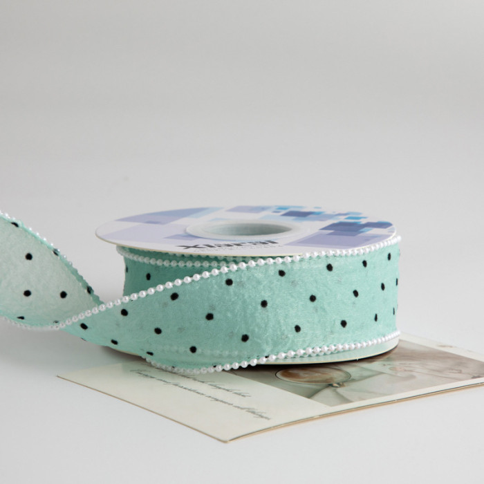 Polka Dot Practical Webbing Diy Bow Hair Accessory Grab Clip Accessory Accessory Clothing Shoe Flower Decorative Strap
