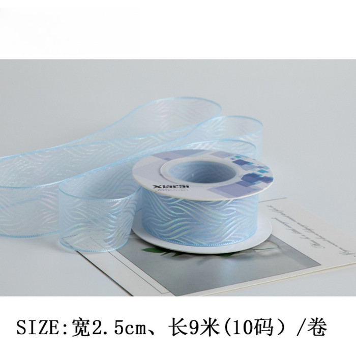 A New Packaging Material for Bundling Flowers Flower Ribbons Gift Packaging DIY Handicrafts and Baked Goods with Ribbon Straps