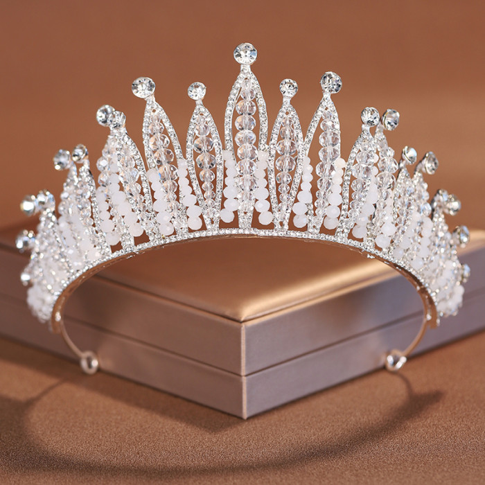 Bridal Headwear Crown – Classic Tiara for Weddings & Birthday Parties