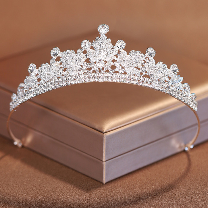 Bridal Headwear Crown – Classic Tiara for Weddings & Birthday Parties