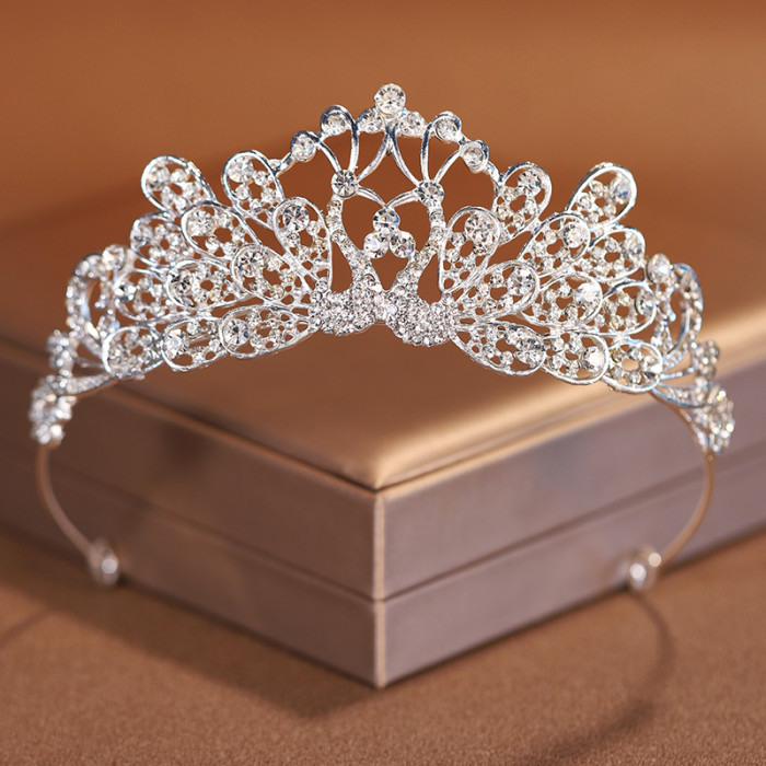 Bridal Headwear Crown – Classic Tiara for Weddings & Birthday Parties