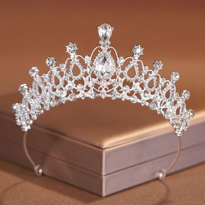 Bridal Headwear Crown – Classic Tiara for Weddings & Birthday Parties