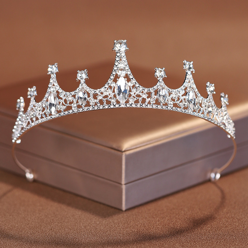 Bridal Headwear Crown – Classic Tiara for Weddings & Birthday Parties