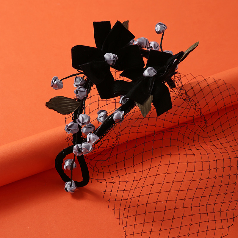 Bridal Accessories Exquisite Lace Up Hairband&Suitable for Women's Wedding, Birthday, and Party Pairs