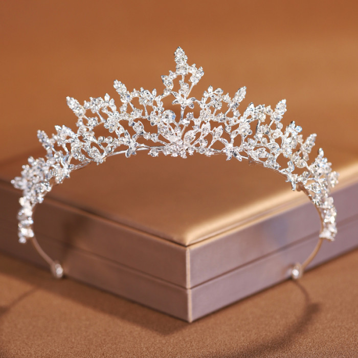 Bridal Headwear Crown – Classic Tiara for Weddings & Birthday Parties