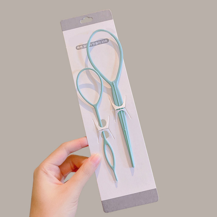 Women's Hair Twist Styling Clip - Bun Maker & Braid with  - Adjustable Non-Slip Hair Shaper for Buns, Braids, Twists, Updos - Easy-to-Use Hair Accessories