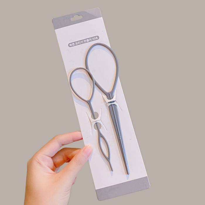 Women's Hair Twist Styling Clip - Bun Maker & Braid with  - Adjustable Non-Slip Hair Shaper for Buns, Braids, Twists, Updos - Easy-to-Use Hair Accessories