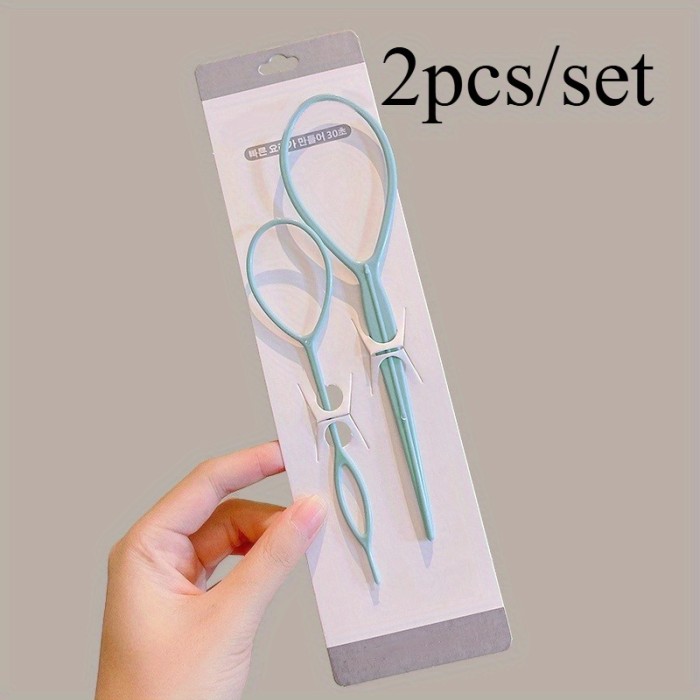 Women's Hair Twist Styling Clip - Bun Maker & Braid with  - Adjustable Non-Slip Hair Shaper for Buns, Braids, Twists, Updos - Easy-to-Use Hair Accessories