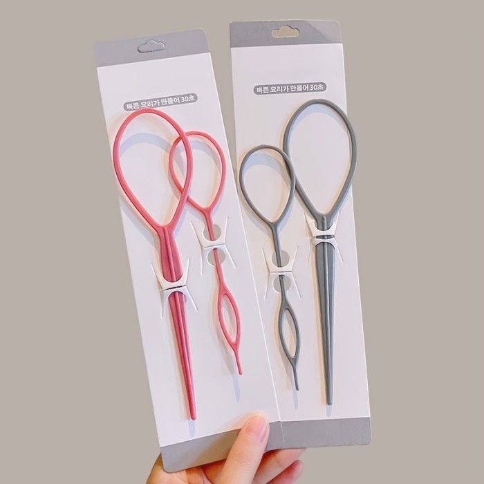 Women's Hair Twist Styling Clip - Bun Maker & Braid with  - Adjustable Non-Slip Hair Shaper for Buns, Braids, Twists, Updos - Easy-to-Use Hair Accessories