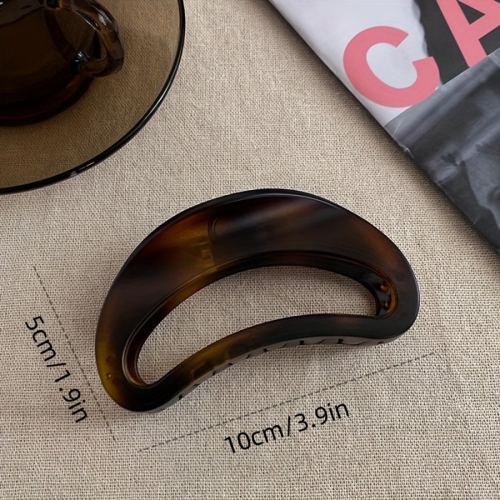 6pcs Large Shark Clip Hair Clips for Women - Elegant Retro Matte Finish, Durable Acrylic Hair Accessories in Red, Black, Brown, Perfect for Daily Wear & Festive Parties, Festive Hair Accessories | Vintage Hair Clips | Durable Hair Clips, Hair Accessories for