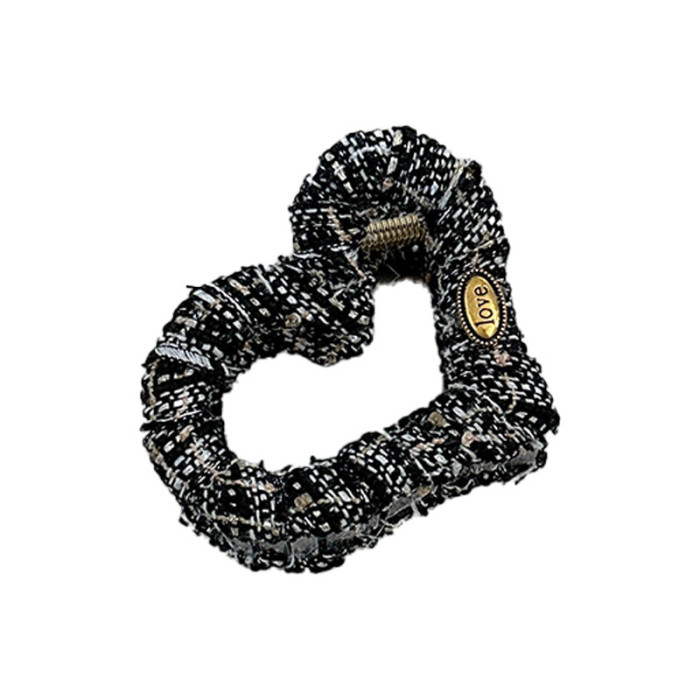 💕Elegant Heart Hair Clip 💫 Korean-Style Half-Updo Accessory for Women