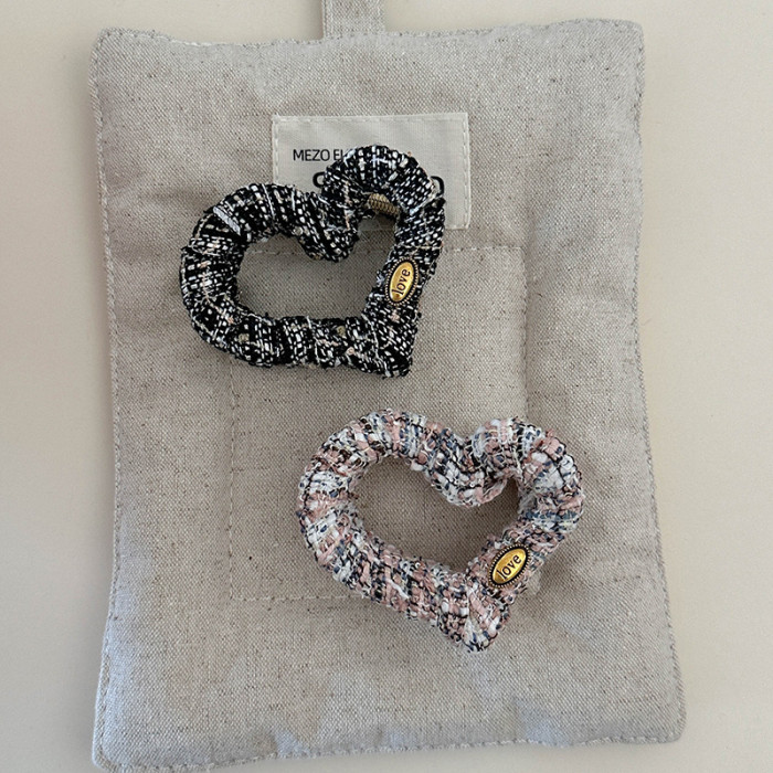 💕Elegant Heart Hair Clip 💫 Korean-Style Half-Updo Accessory for Women