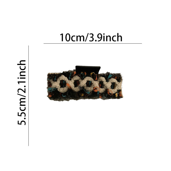 ✨ Large Matte Hair Claw Clip – Non-Slip Shark Grip for Elegant Updos & Daily Styling