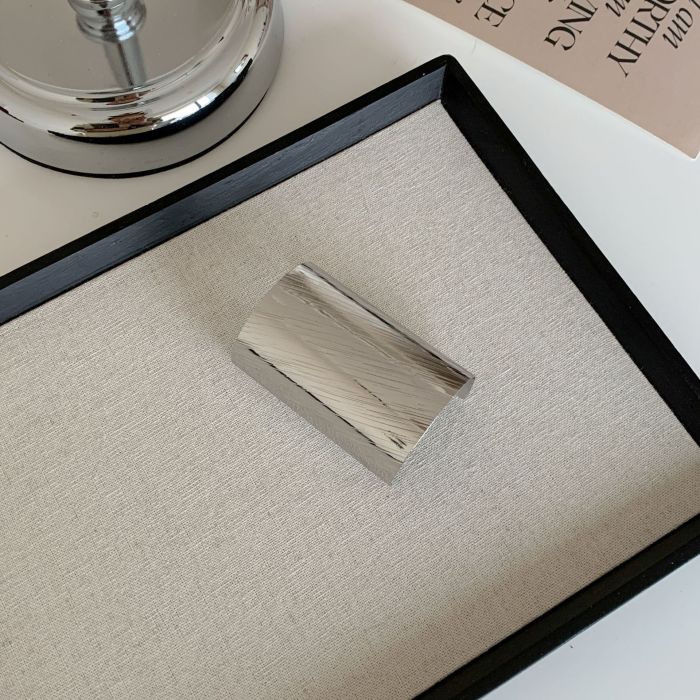 Minimalist Metal Cylinder Hair Clip ✨ | Heavy-Duty Non-Slip Grab for Sleek Updos