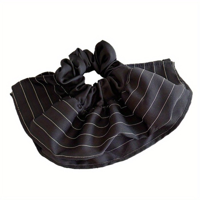 🖤 Retro Double-Layer Striped Hairband – Timeless Black & White Elegance 🖤