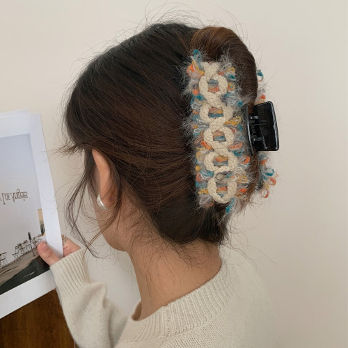 ✨ Large Matte Hair Claw Clip – Non-Slip Shark Grip for Elegant Updos & Daily Styling