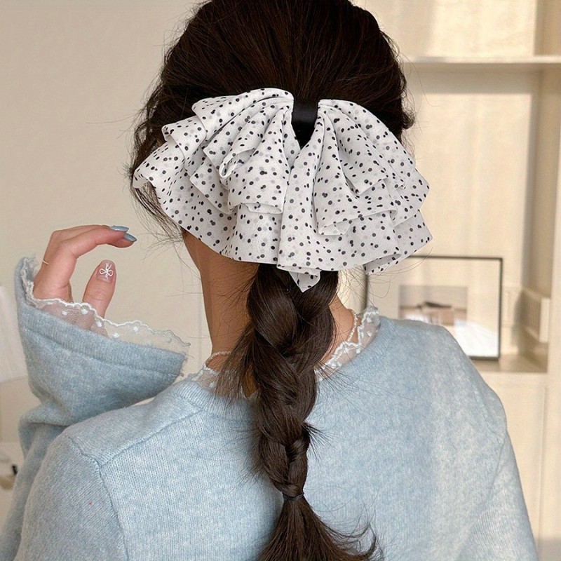 Elegant Bow Hair Clip 🎀 | Large Non-Slip Shark Grip for Everyday Hairstyles