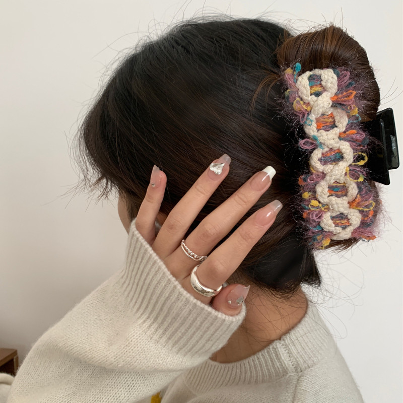 ✨ Large Matte Hair Claw Clip – Non-Slip Shark Grip for Elegant Updos & Daily Styling