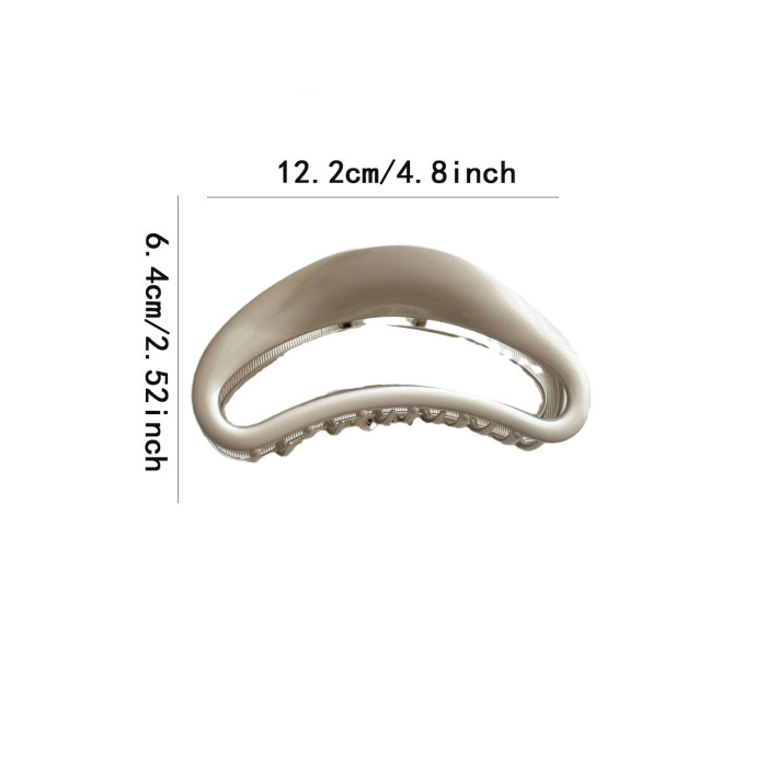 Elegant Metal Shark Hair Clip ✨ | Intricate Design with Secure Hold