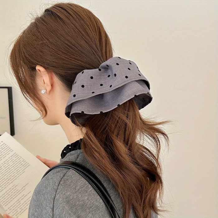 🖤 Retro Double-Layer Striped Hairband – Timeless Black & White Elegance 🖤