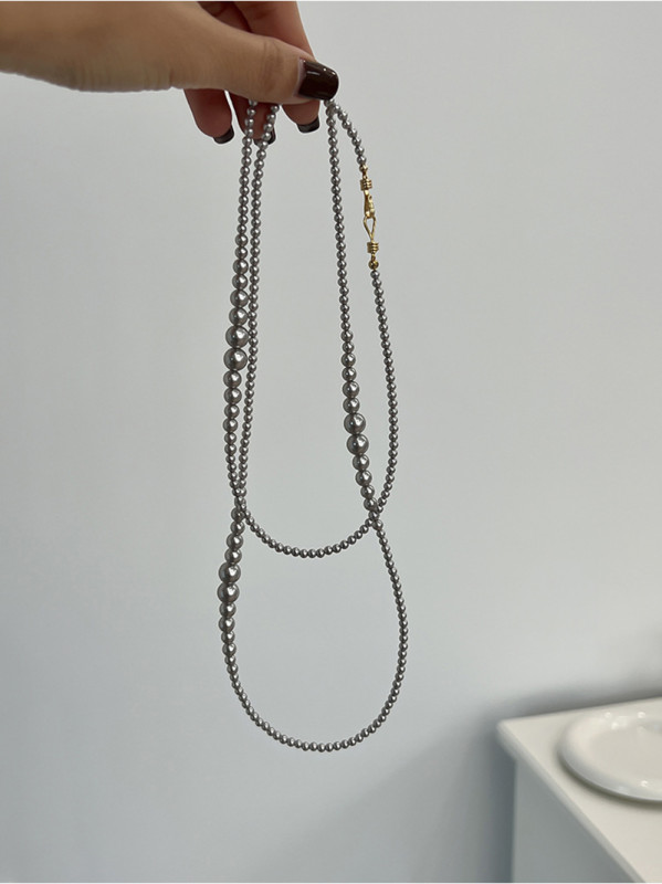 New Exquisite Elegant Versatile Prarl Necklace Pendants for Women Fashion High-End Long Luxury Sweater Jewelry Chain