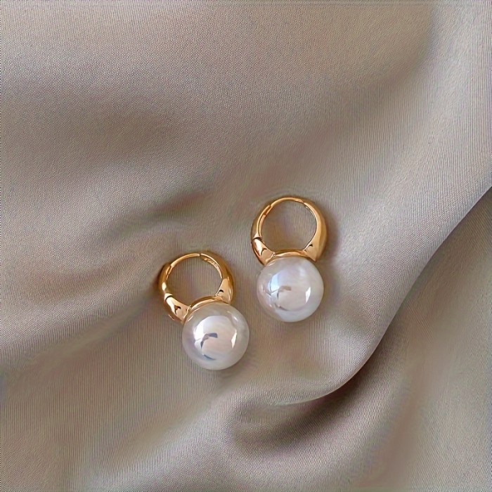 Elegant Boho Mermaid Pearl Earrings ✨