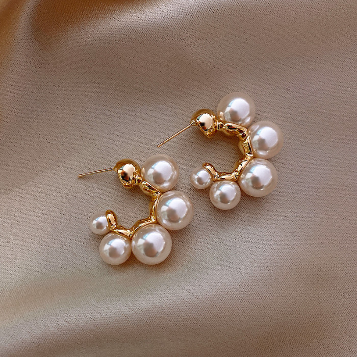 Elegant French Floral Dangle Earrings ✨