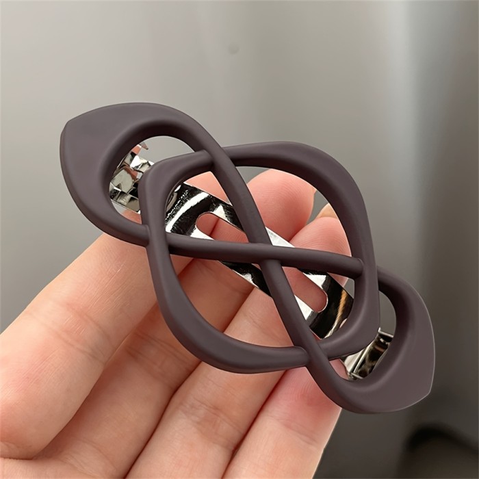 ✨ Korean Style Elegant Crossed Ponytail Spring Clip ✨