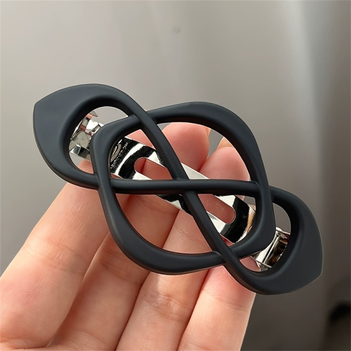 ✨ Korean Style Elegant Crossed Ponytail Spring Clip ✨