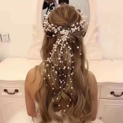 ✨ Romantic Sweet Pearl Braid Hair Chains ✨