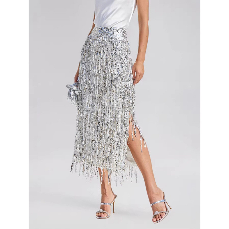 ✨ Spring Glitter Sequin Party Skirt ✨