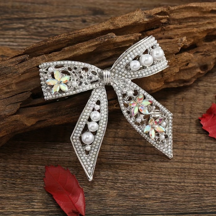 ✨Elegant Bow Spring Clip Sophisticated Hairpin✨