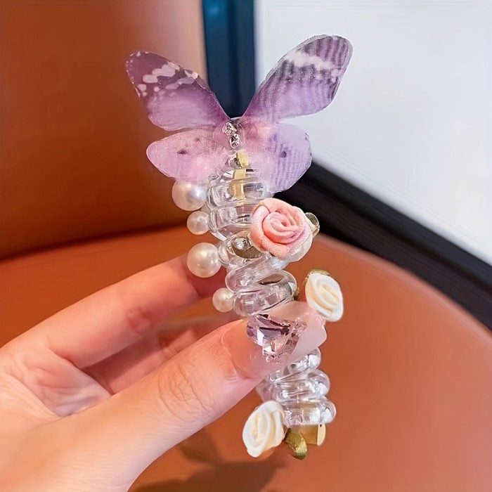✨Bohemian Mesh Butterfly Hair Tie✨