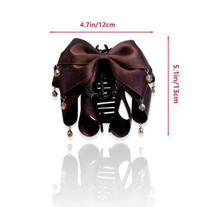 ✨Vintage Elegant Crystal Tassel Hair Claw Clip✨