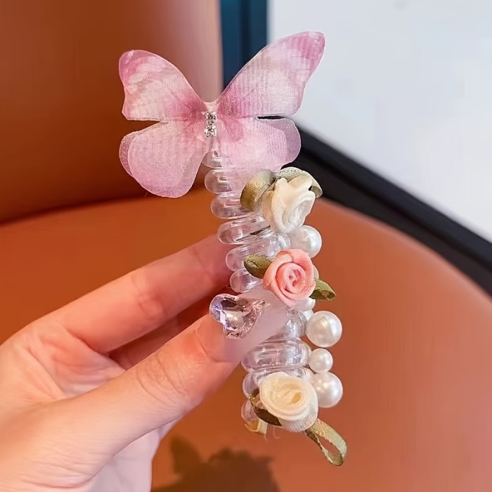 ✨Bohemian Mesh Butterfly Hair Tie✨