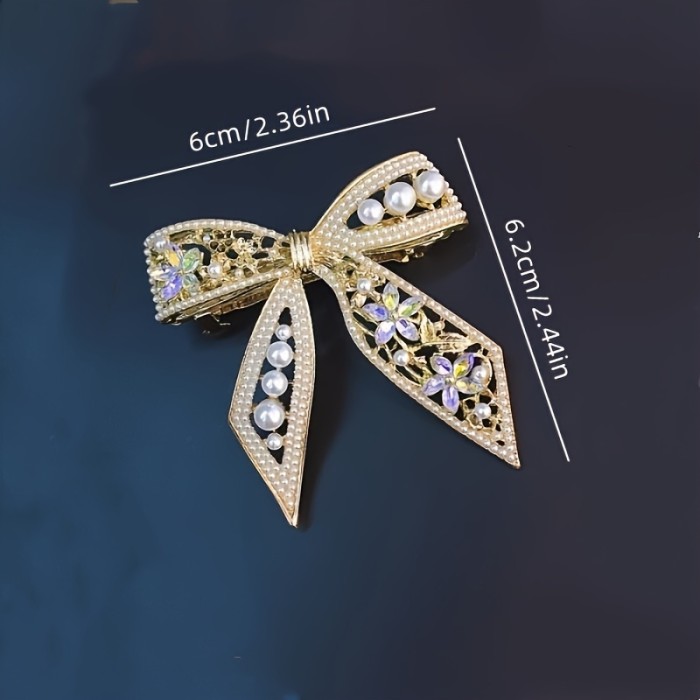 ✨Elegant Bow Spring Clip Sophisticated Hairpin✨