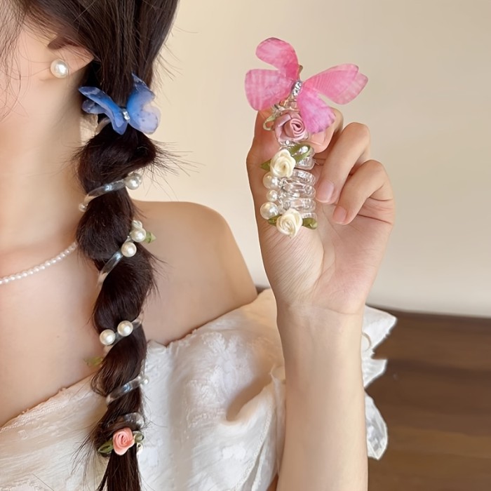 ✨Bohemian Mesh Butterfly Hair Tie✨