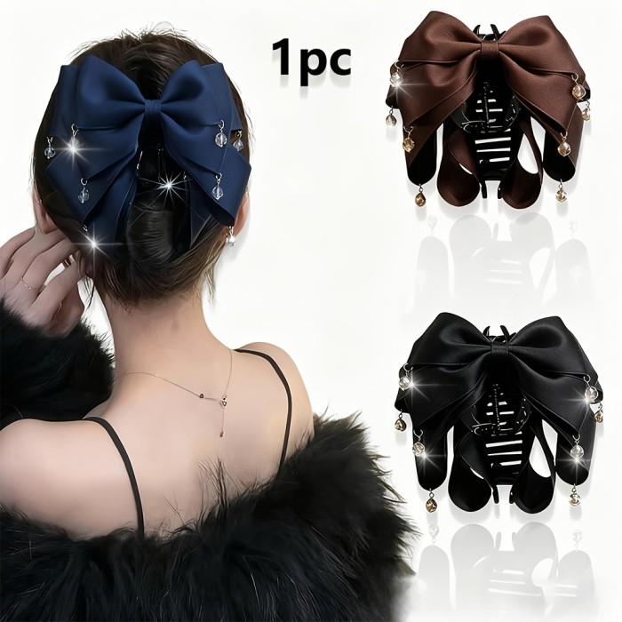 ✨Vintage Elegant Crystal Tassel Hair Claw Clip✨