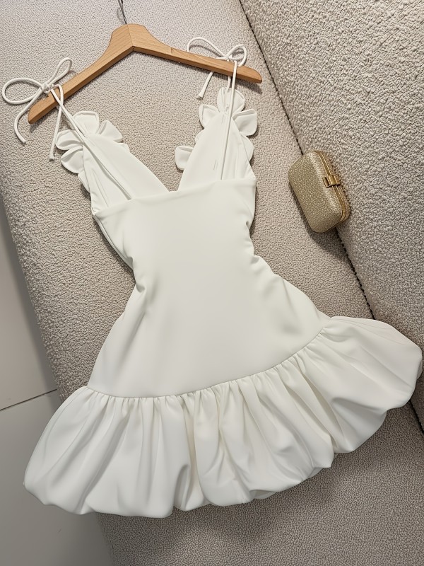 ✨Handmade Floral Bud Suspender Dress✨