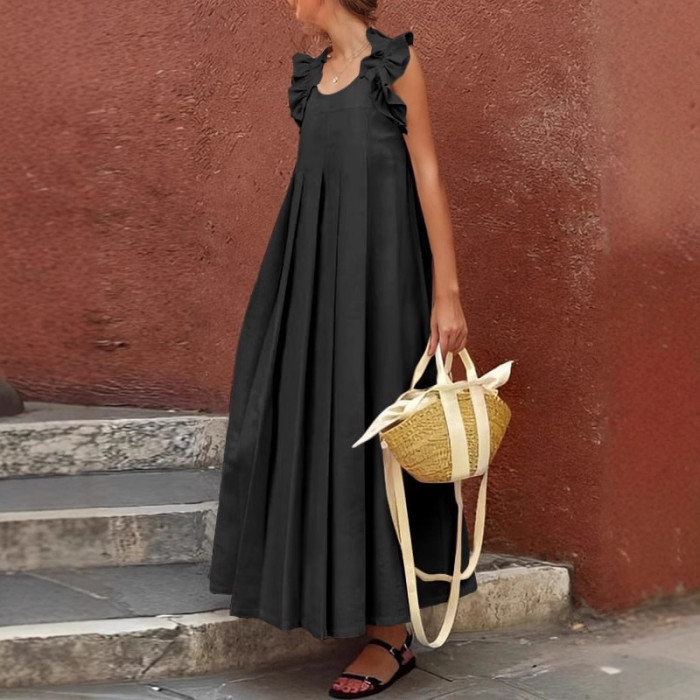 ✨Spring Summer Casual Long Beach Vacation Dress✨