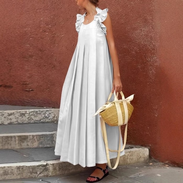 ✨Spring Summer Casual Long Beach Vacation Dress✨