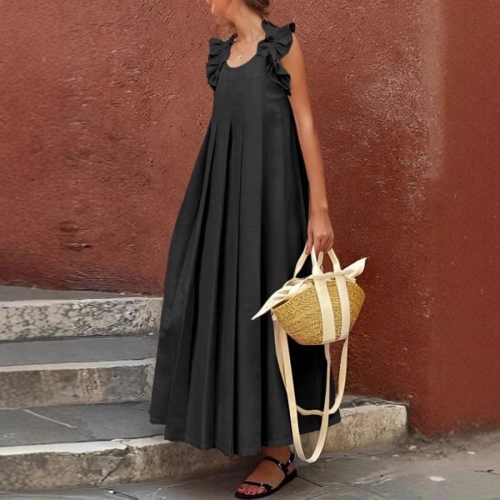 ✨Spring Summer Casual Long Beach Vacation Dress✨