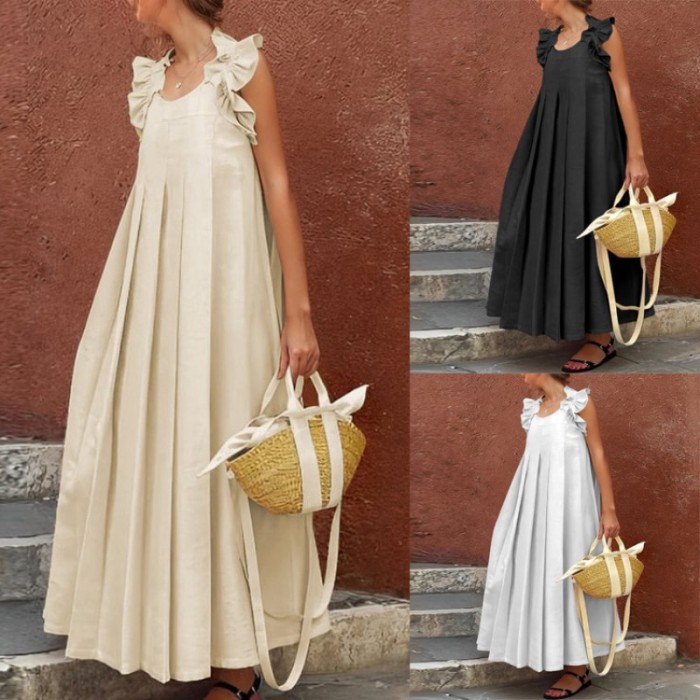 ✨Spring Summer Casual Long Beach Vacation Dress✨